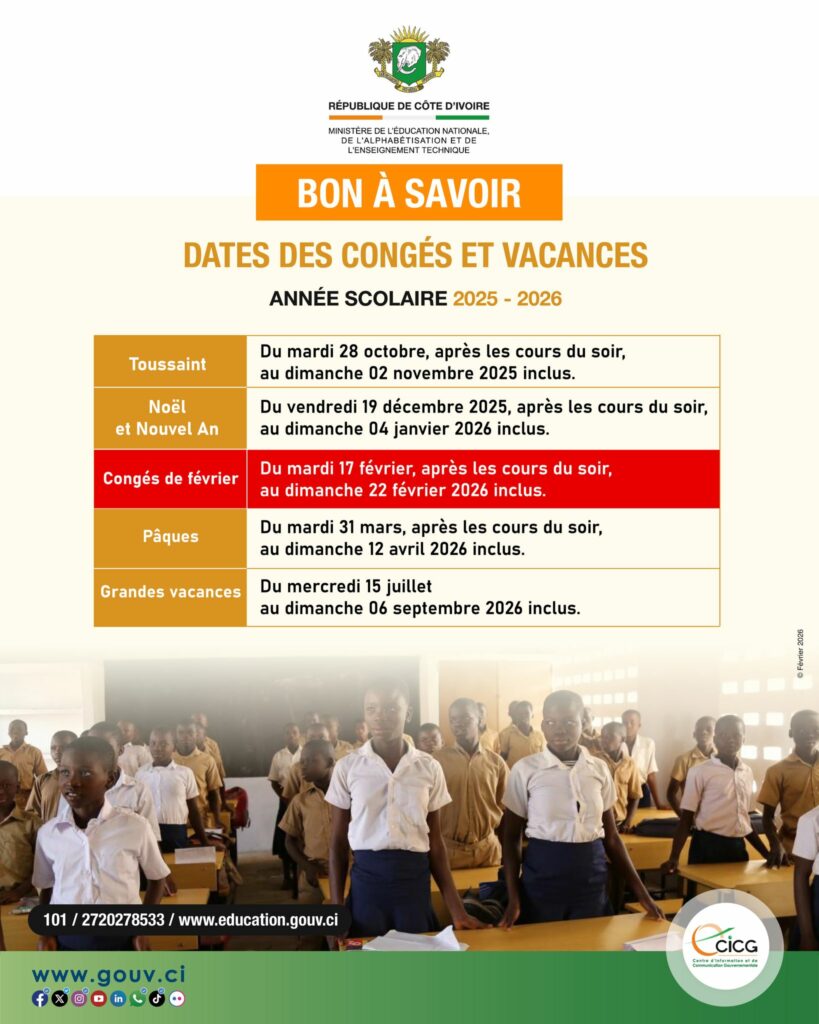 conges-de-fevrier-2026-CI-du-17-au-22