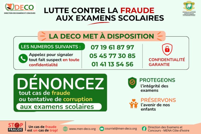fraude-examens-scolaires-2026-CI-numero-denoncer
