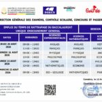 emploi-du-temps-bac-guinee-rattrapage